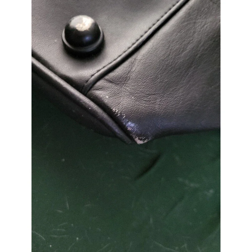 Gevenchy Leather Duffle Bag Vintage 80's 90's licenced Kingport Korea - Picture 8 of 11